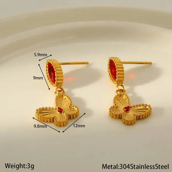 Gold_Amore_Butterfly_Drop_Earrings_For_Women